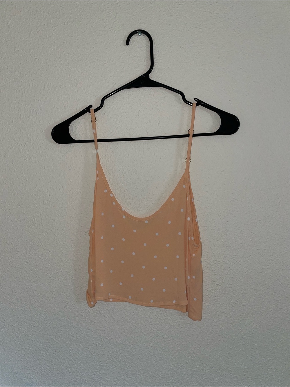 Flynn Skye Peach Polka Dot Camisole